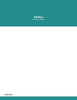 Solid Teal Compact Note Pads