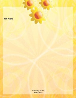 Daisy Sunburst Compact Note Pads