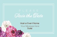 Garden Luncheon Save the Date Magnets
