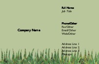 Grass is Greener Full Colour Business Cards