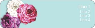 Garden Luncheon Return Address Labels