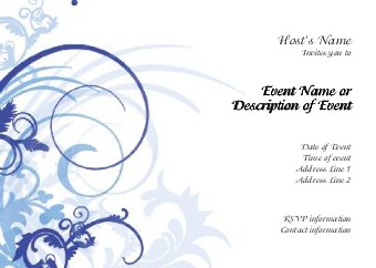 Midnight Jam Postcard Invitation-Standard