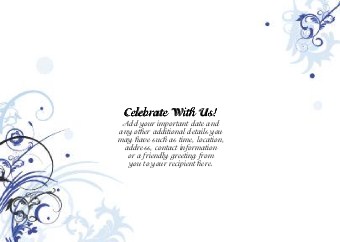 Midnight Jam Standard Sized Save the Date Postcards