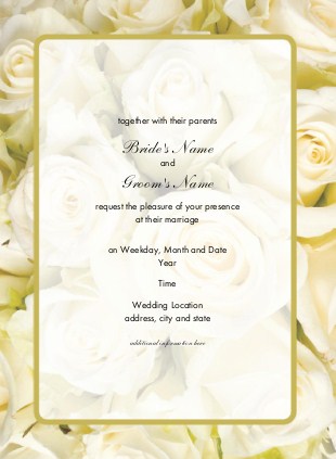 Purest Love Wedding Invitations