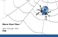 Spider in Web Save the Date Magnets