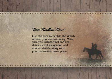 Western Affection Full Colour Standard Sized Postcards