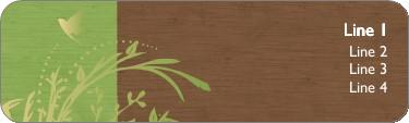 A Green Earth Return Address Labels
