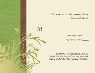 A Green Earth Reply Cards
