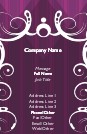 Opulent Mystery Full Colour Business Cards