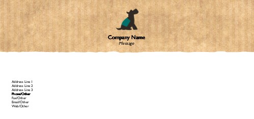 Tracking Business Full Colour Compliment Slips