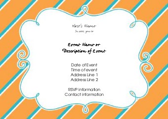 Turquoise I Do Postcard Invitation-Standard