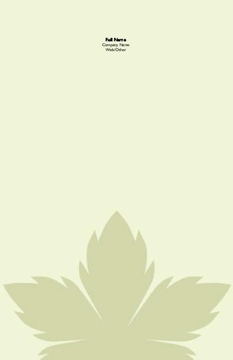 Business in Bloom Large Note Pads