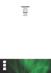Push Your Buttons A4 Letterhead