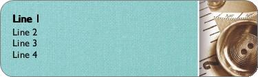 Sewing Measures Return Address Labels