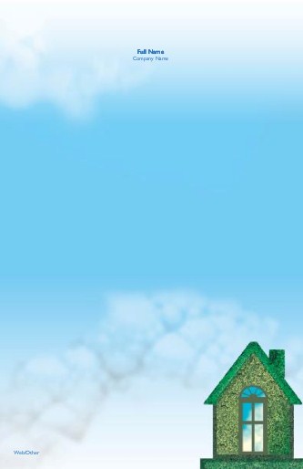 Green Living Large Note Pads