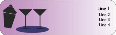 Jolly Party Return Address Labels