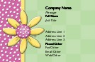 Sweet Sunflower Full Colour Magnetic Business Cards