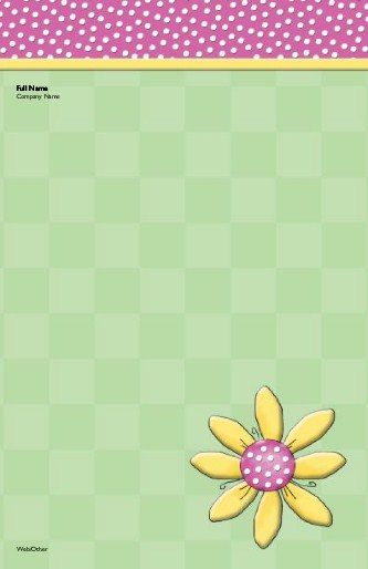 Sweet Sunflower Large Note Pads