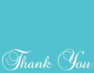 Mayfair Flourish Wedding Thank You Cards