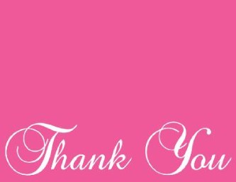 Watermelon Flourish Wedding Thank You Cards