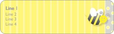 Baby Buzz Return Address Labels