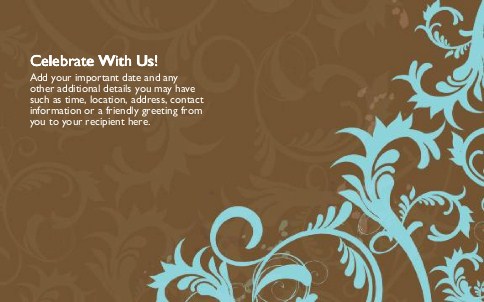 Modern Manners Oversized Save the Date  Postcards