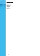 Blue Bytes A4 Letterhead