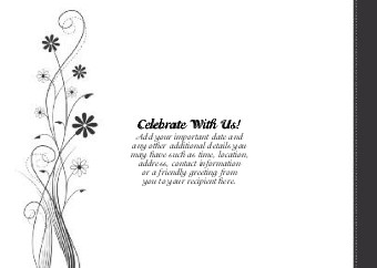 Growing Romance Standard Sized Save the Date Postcards