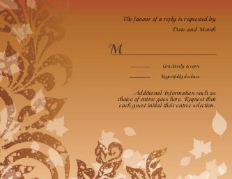 October Skies Reply Cards