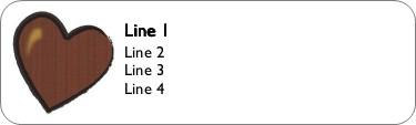 Tough Love Return Address Labels