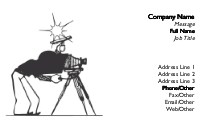 Joe the Photographer