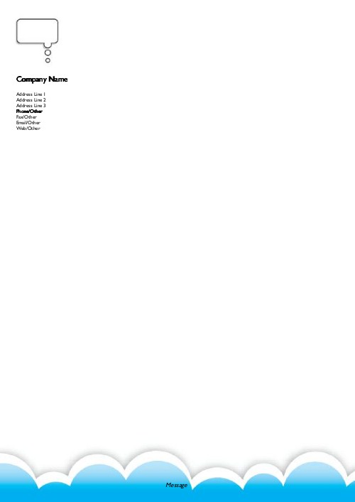 Think Tank A4 Letterhead