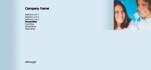 Great Smiles Full Colour Compliment Slips