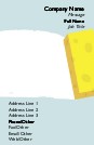 Sponge Magic Recycled Business Cards