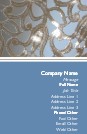 Wonderfully Wed Full Colour Business Cards