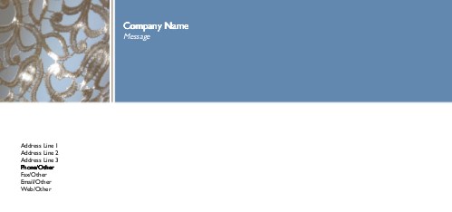 Wonderfully Wed Full Colour Compliment Slips