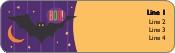 Boo Bat Return Address Labels