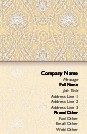 Formal Flora Full Colour Magnetic Business Cards