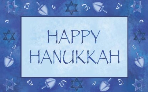 Hanukkah Traditions Full Colour Oversized Postcards