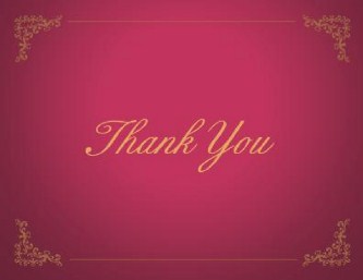 Hit the Jackpot Wedding Thank You Cards