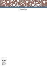 Coffee Buzz Constellation A4 Letterhead