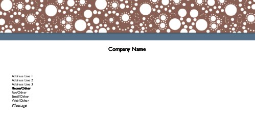 Coffee Buzz Constellation Full Colour Compliment Slips