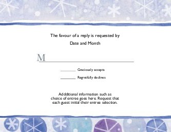 Love Crystallises Reply Cards