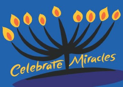 Mod Menorah Full Colour Standard Sized Postcards