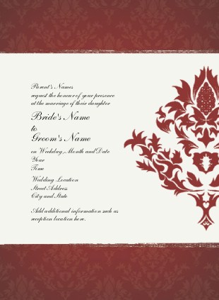 Regal Affair Wedding Invitations