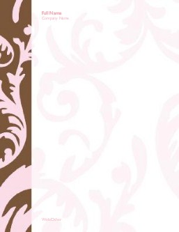 Flirty Chocolate Swirl Compact Note Pads