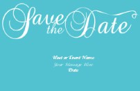 Mayfair Flourish Save the Date Magnets
