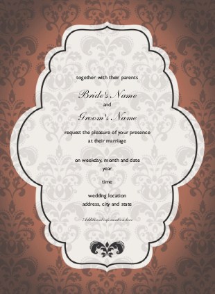 Rustic Grace Wedding Invitations