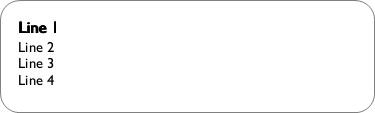 Solid White Return Address Labels
