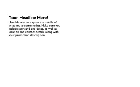 Solid White Full Colour Oversized Postcards